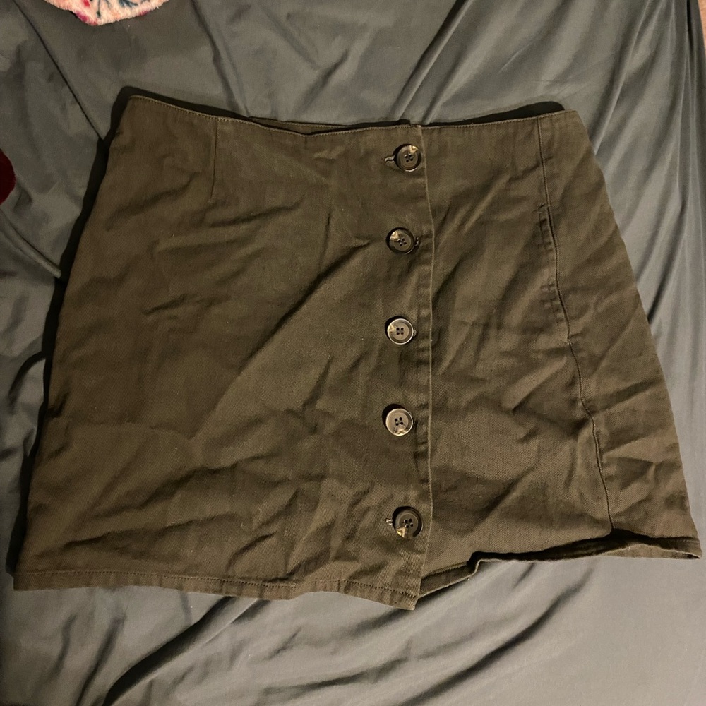 Forever 21 Button Skirt